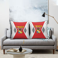 2026 Tonga Rugby XIII Pillow Cover Sporty Style LT05 - Polynesian Pride