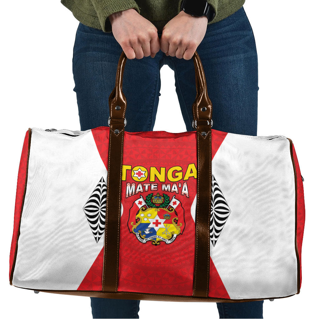 2026 Tonga Rugby XIII Travel Bag Sporty Style LT05 Red - Polynesian Pride
