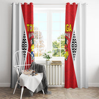 2026 Tonga Rugby XIII Window Curtain Sporty Style LT05 - Polynesian Pride