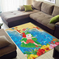 Christmas In Hawaii Area Rug Tis The Sea Sun LT05 - Polynesian Pride