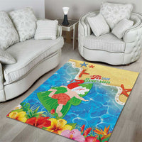 Christmas In Hawaii Area Rug Tis The Sea Sun LT05 - Polynesian Pride