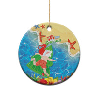 Christmas In Hawaii Ceramic Ornament Tis The Sea Sun LT05 - Polynesian Pride