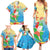 Christmas In Hawaii Family Matching Summer Maxi Dress and Hawaiian Shirt Tis The Sea Sun