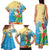 Christmas In Hawaii Family Matching Tank Maxi Dress and Hawaiian Shirt Tis The Sea Sun