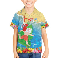 Christmas In Hawaii Hawaiian Shirt Tis The Sea Sun LT05 - Polynesian Pride
