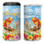 Personalised Hawaii Funny Thanksgiving 4 in 1 Can Cooler Tumbler Thankful From The Beach