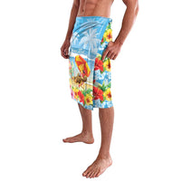 Personalised Hawaii Funny Thanksgiving Lavalava Thankful From The Beach LT05 - Polynesian Pride