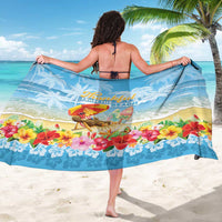 Hawaii Funny Thanksgiving Sarong Thankful From The Beach LT05 - Polynesian Pride