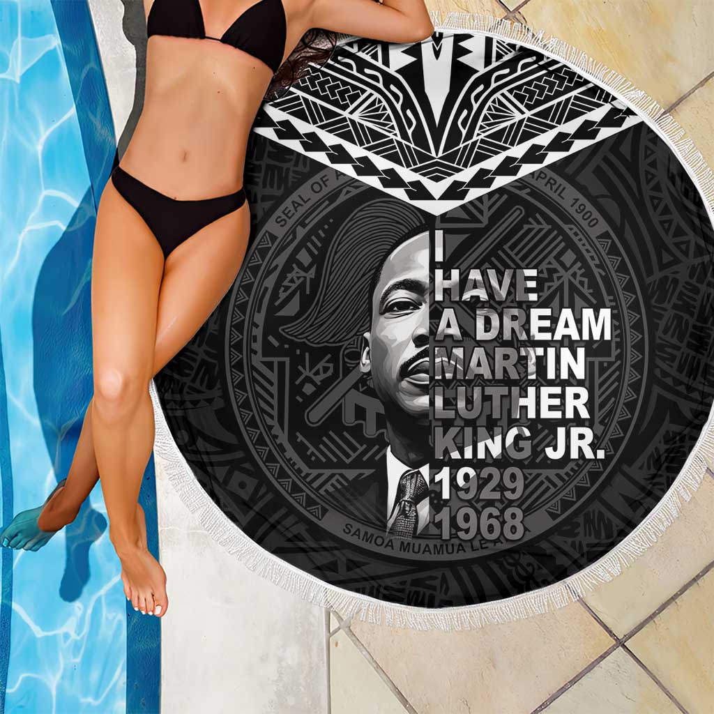 American Samoa MLK Day Beach Blanket Polynesian Style LT05 - Polynesian Pride