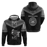 American Samoa MLK Day Hoodie Polynesian Style LT05 - Polynesian Pride
