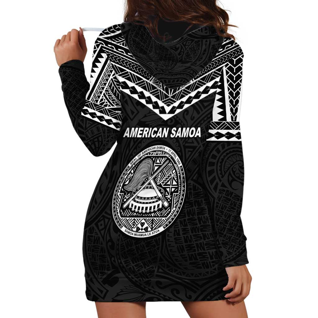 American Samoa MLK Day Hoodie Dress Polynesian Style LT05 - Polynesian Pride