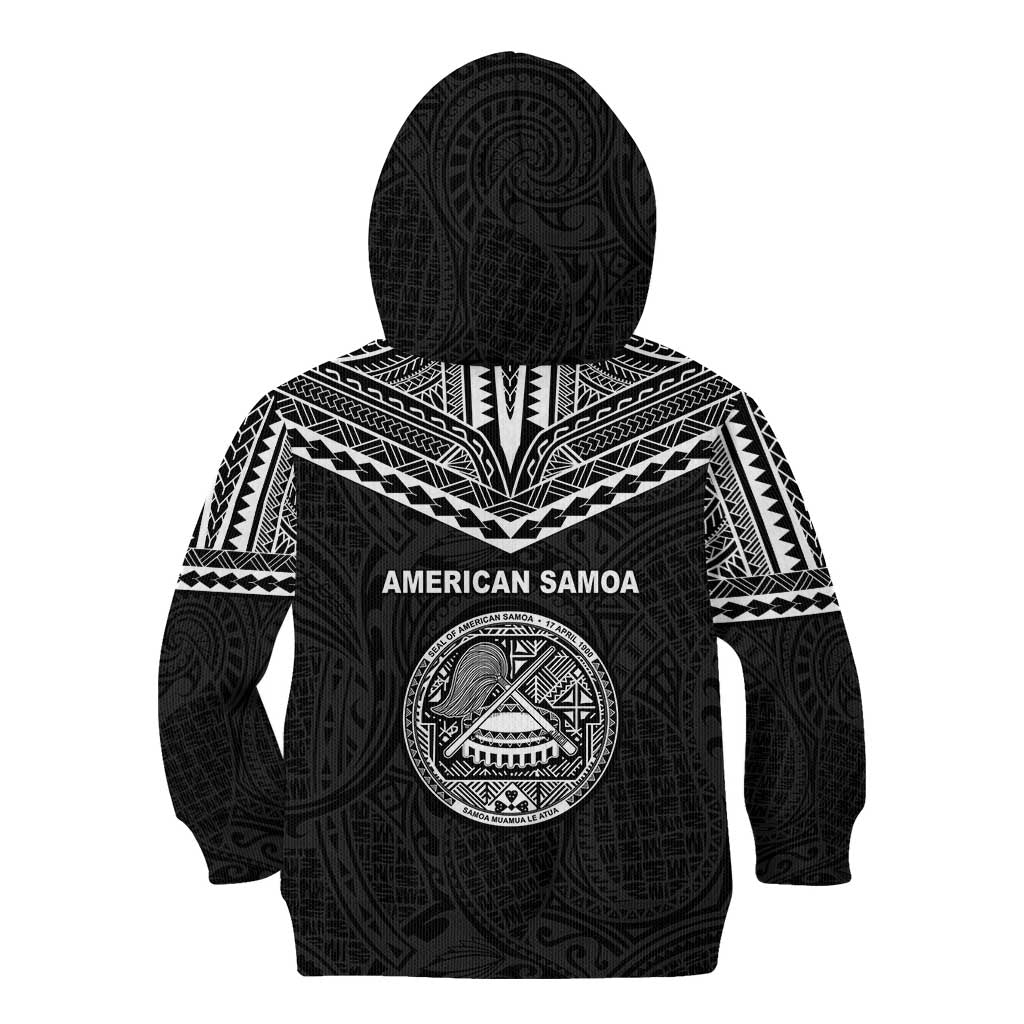 American Samoa MLK Day Kid Hoodie Polynesian Style LT05 - Polynesian Pride