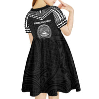 American Samoa MLK Day Kid Short Sleeve Dress Polynesian Style LT05 - Polynesian Pride
