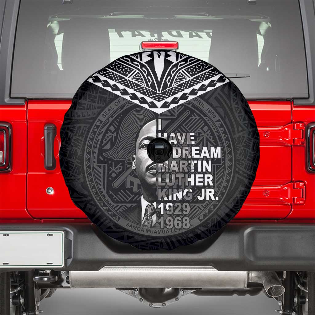 American Samoa MLK Day Spare Tire Cover Polynesian Style LT05 - Polynesian Pride