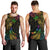 Personalised New Zealand Wellington Pride Men Tank Top Rainbow Silver Fern Paua Shell LT05 - Polynesian Pride