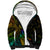 Personalised New Zealand Wellington Pride Sherpa Hoodie Rainbow Silver Fern Paua Shell LT05 Unisex Black - Polynesian Pride