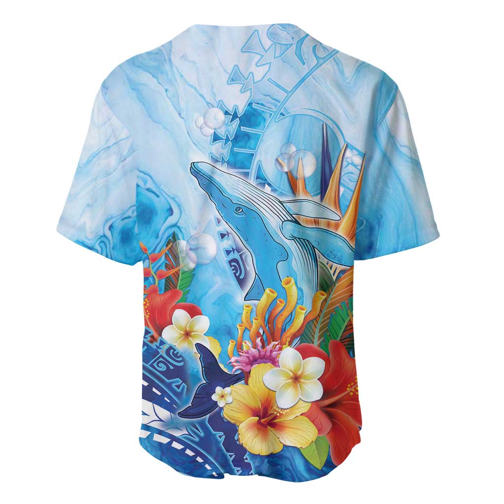 Polynesia Humpback Whale Baseball Jersey Ocean Style LT05 - Polynesian Pride