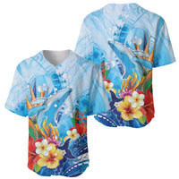 Polynesia Humpback Whale Baseball Jersey Ocean Style LT05 - Polynesian Pride