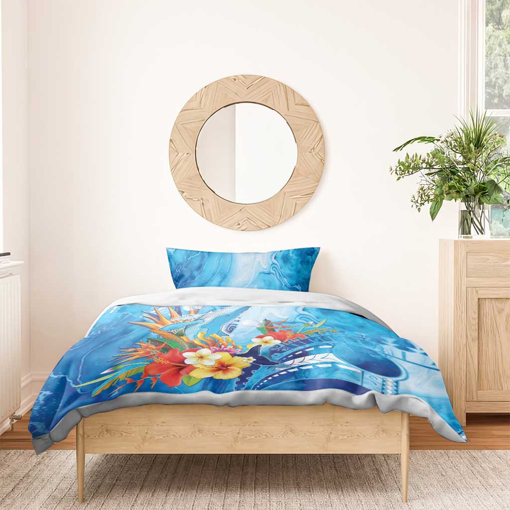Polynesia Humpback Whale Bedding Set Ocean Style LT05 - Polynesian Pride