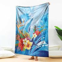 Polynesia Humpback Whale Blanket Ocean Style LT05 - Polynesian Pride