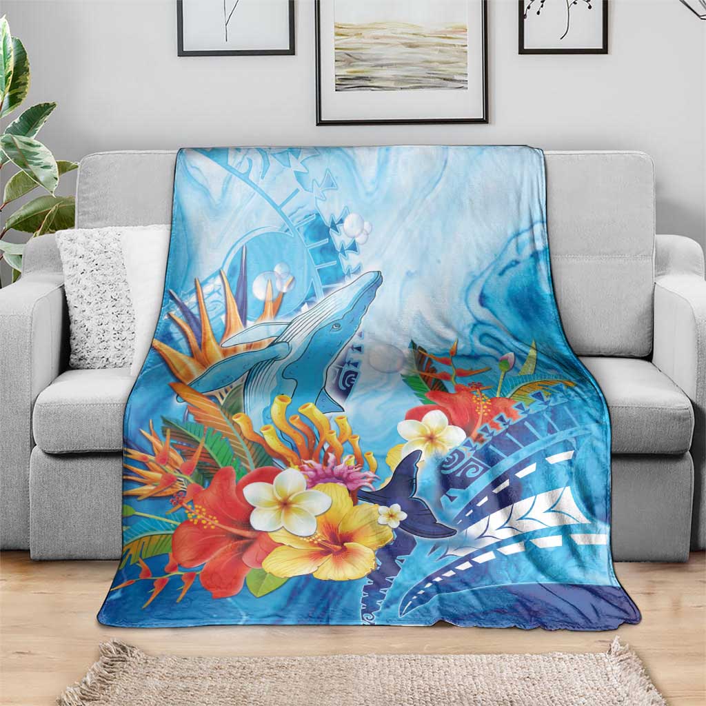Polynesia Humpback Whale Blanket Ocean Style LT05 - Polynesian Pride