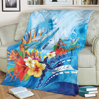 Polynesia Humpback Whale Blanket Ocean Style LT05 - Polynesian Pride