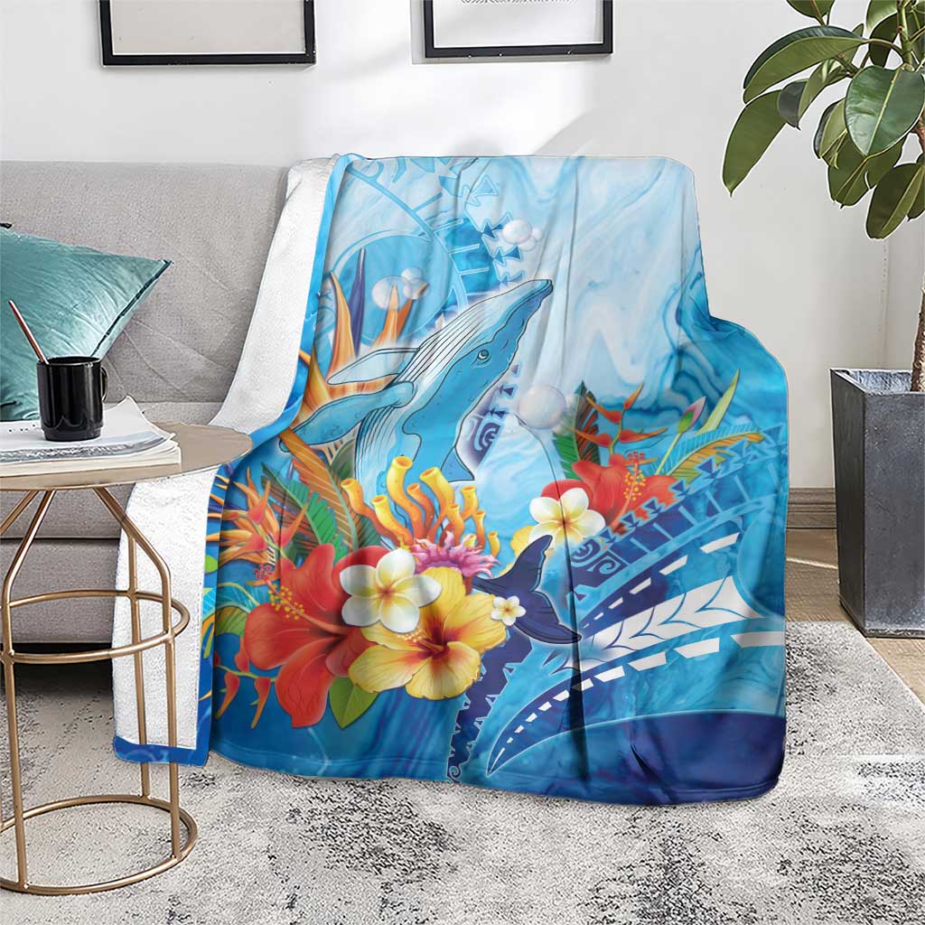 Polynesia Humpback Whale Blanket Ocean Style LT05 - Polynesian Pride