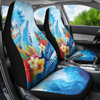 Polynesia Humpback Whale Car Seat Cover Ocean Style LT05 - Polynesian Pride