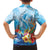 Polynesia Humpback Whale Family Matching Long Sleeve Bodycon Dress and Hawaiian Shirt Ocean Style