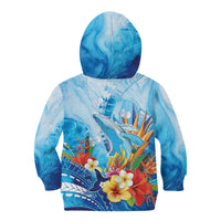 Polynesia Humpback Whale Kid Hoodie Ocean Style LT05 - Polynesian Pride