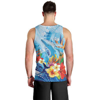 Polynesia Humpback Whale Men Tank Top Ocean Style LT05 - Polynesian Pride