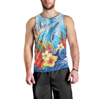 Polynesia Humpback Whale Men Tank Top Ocean Style LT05 - Polynesian Pride