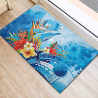 Polynesia Humpback Whale Rubber Doormat Ocean Style LT05 - Polynesian Pride