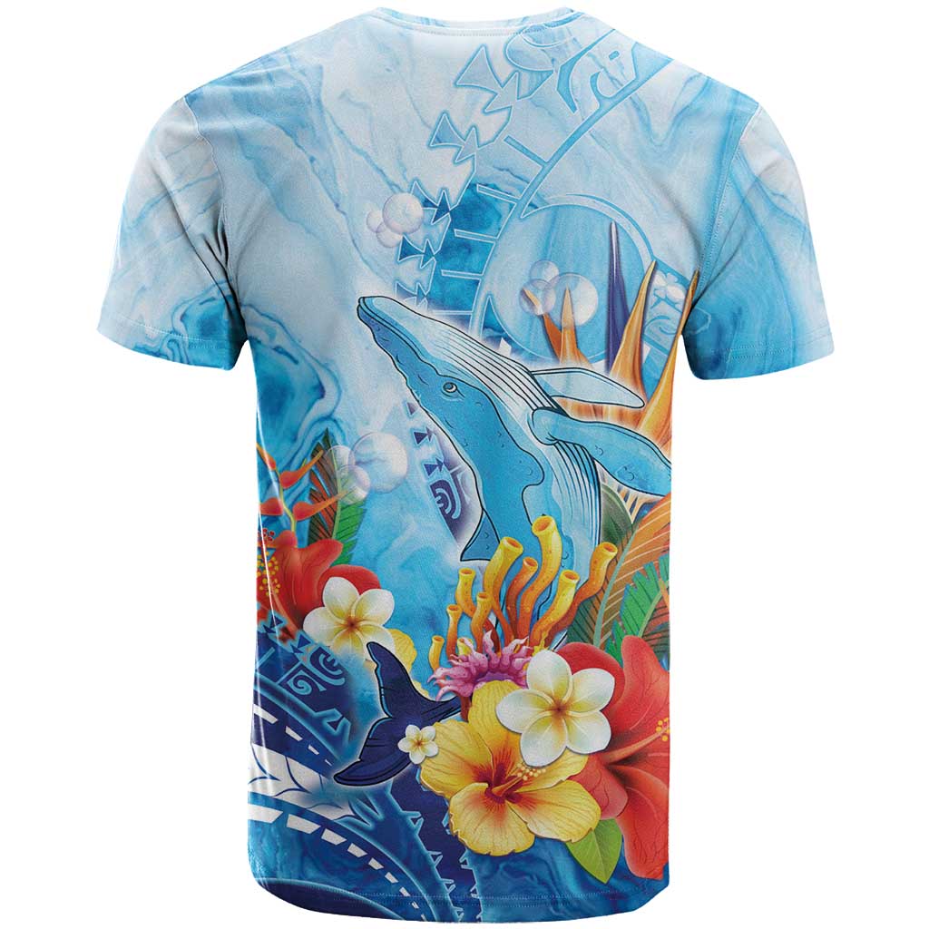 Polynesia Humpback Whale T Shirt Ocean Style LT05 - Polynesian Pride