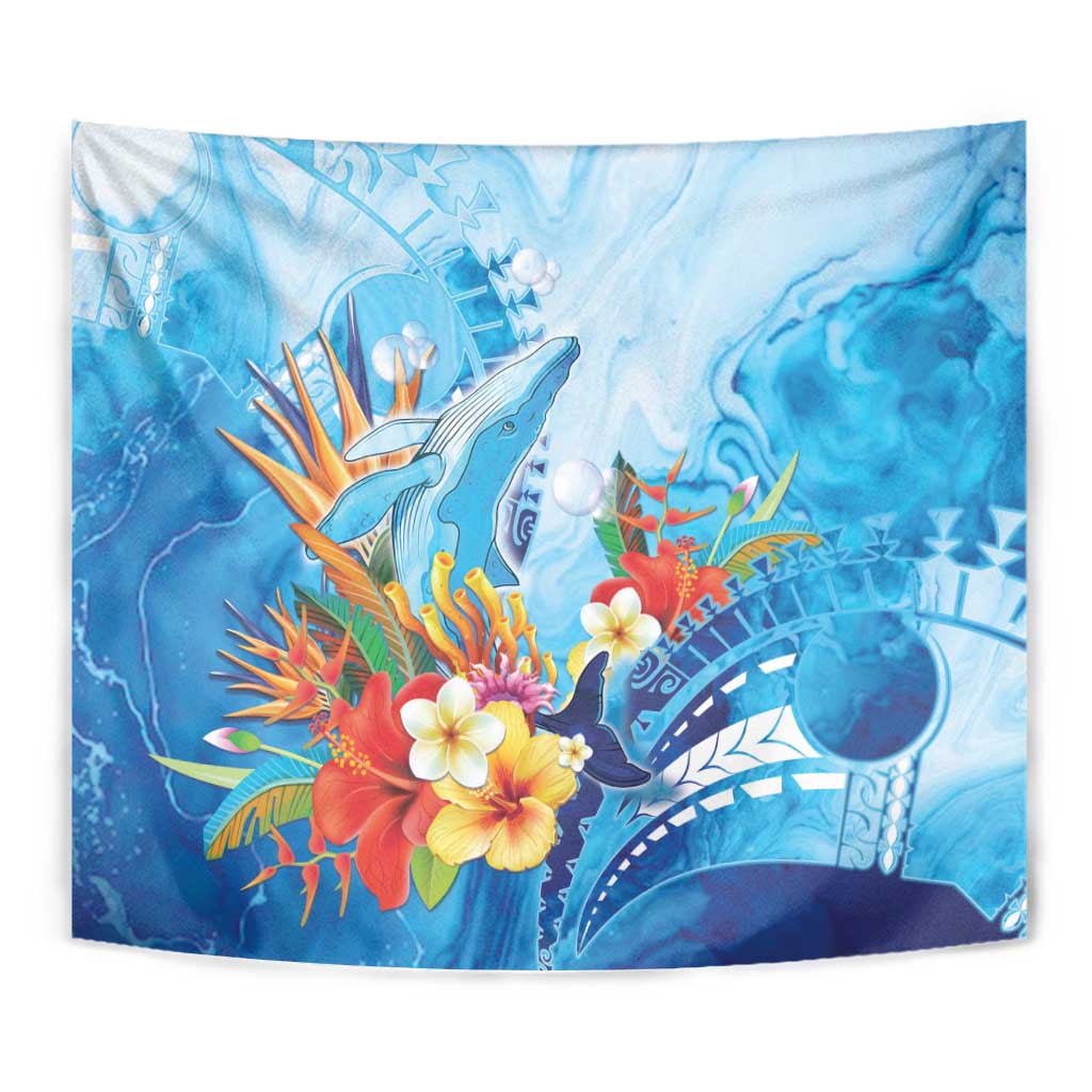 Polynesia Humpback Whale Tapestry Ocean Style LT05 - Polynesian Pride