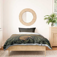 New Zealand Kiwi Bird Bedding Set Silver Fern Mix Maori Pattern LT05 - Polynesian Pride