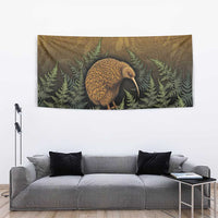 New Zealand Kiwi Bird Tapestry Silver Fern Mix Maori Pattern LT05 - Polynesian Pride