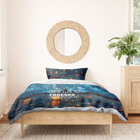 Hawaii Memorial Day Lantern Floating Bedding Set Always In Our Hearts LT05 - Polynesian Pride