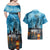 Hawaii Memorial Day Lantern Floating Couples Matching Off Shoulder Maxi Dress and Hawaiian Shirt Always In Our Hearts