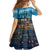 Hawaii Memorial Day Lantern Floating Family Matching Short Sleeve Bodycon Dress and Hawaiian Shirt Always In Our Hearts