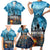 Hawaii Memorial Day Lantern Floating Family Matching Short Sleeve Bodycon Dress and Hawaiian Shirt Always In Our Hearts