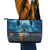 Hawaii Memorial Day Lantern Floating Leather Tote Bag Always In Our Hearts