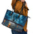 Hawaii Memorial Day Lantern Floating Leather Tote Bag Always In Our Hearts