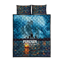 Hawaii Memorial Day Lantern Floating Quilt Bed Set Always In Our Hearts LT05 - Polynesian Pride