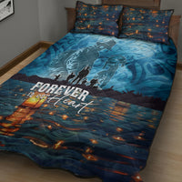 Hawaii Memorial Day Lantern Floating Quilt Bed Set Always In Our Hearts LT05 - Polynesian Pride