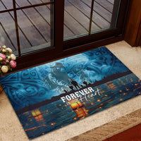 Hawaii Memorial Day Lantern Floating Rubber Doormat Always In Our Hearts LT05 - Polynesian Pride