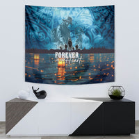 Hawaii Memorial Day Lantern Floating Tapestry Always In Our Hearts LT05 - Polynesian Pride