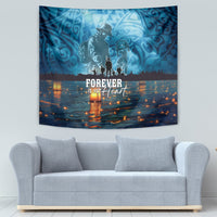 Hawaii Memorial Day Lantern Floating Tapestry Always In Our Hearts LT05 - Polynesian Pride
