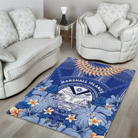 Marshall Islands Jemenei Day Area Rug Polynesian Tribal Tattoo Seashell Necklace LT05 - Polynesian Pride