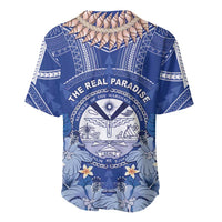Marshall Islands Jemenei Day Baseball Jersey Polynesian Tribal Tattoo Seashell Necklace LT05 - Polynesian Pride